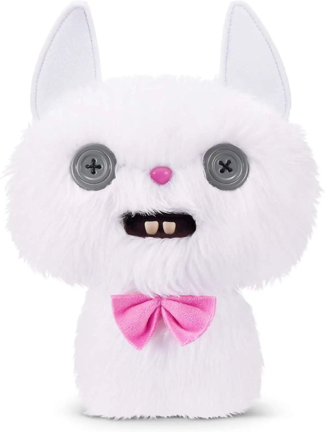 Fuggler Alley Cats Cheezee (White) 9-Inch Plush Figure