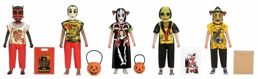 NECA - Ben Cooper Costume Kids Collection (Series 2) Clothed Action Figure Set of 5 (Pre-Order Ships September)