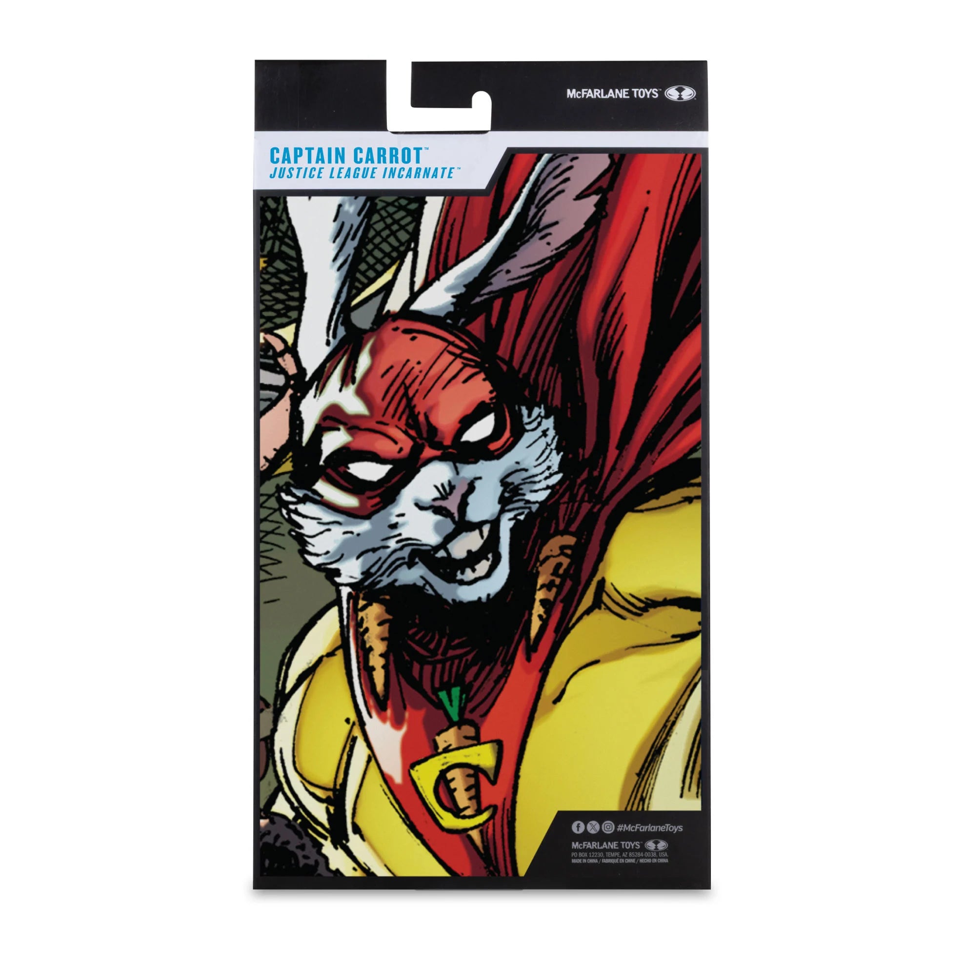 MCFARLANE VAULT COLLECTION - DC MULTIVERSE - CAPTAIN CARROT (JUSTICE LEAGUE INCARNATE) 7" ACTION FIGURE (Pre-Order Ships October 2026)