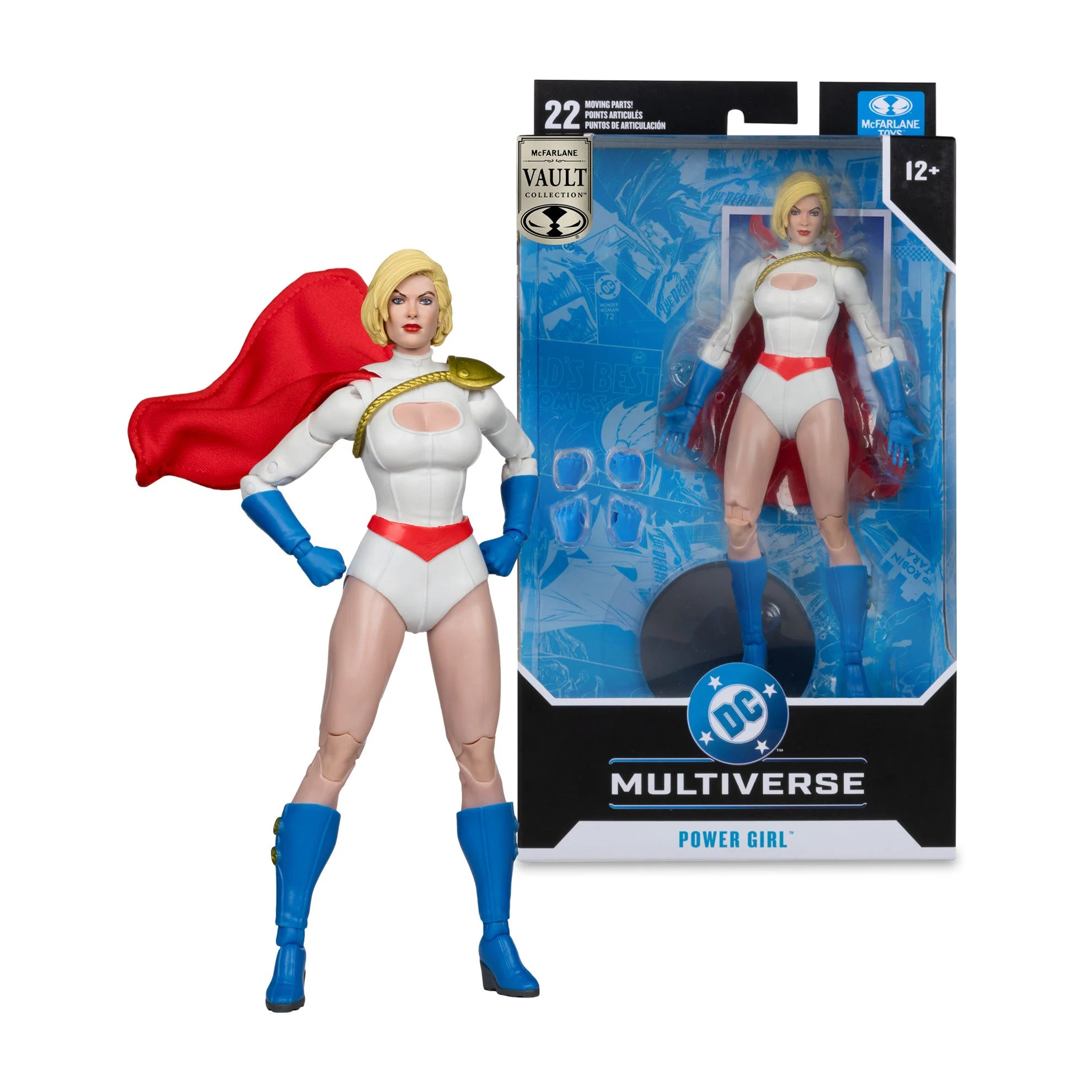 MCFARLANE VAULT COLLECTION - DC MULTIVERSE - POWER GIRL 7" ACTION FIGURE (Pre-Order Ships November 2026)