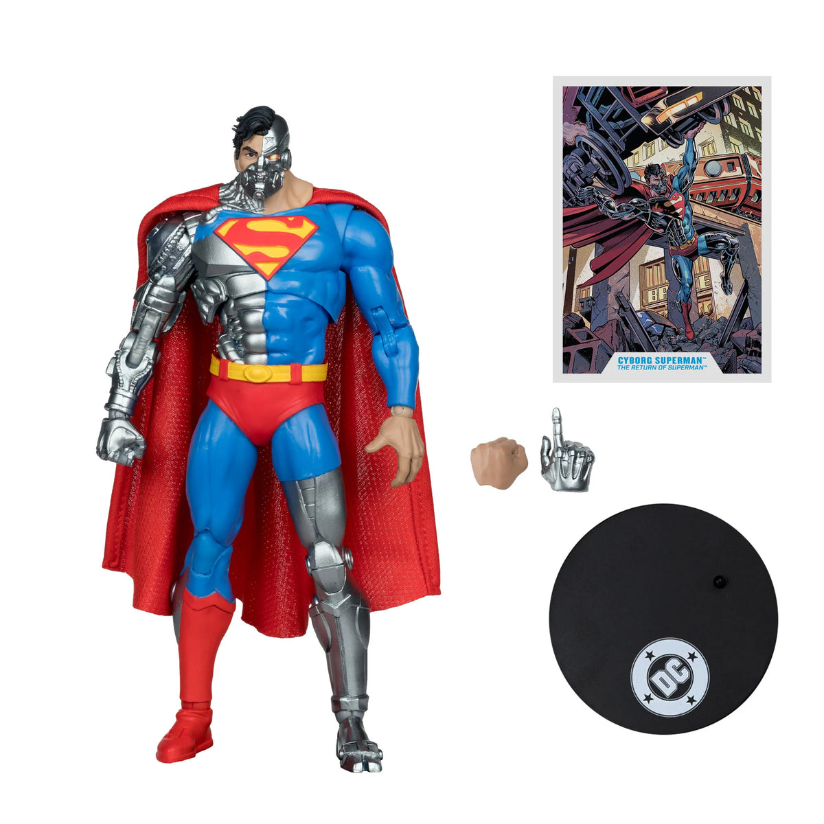 McFarlane Vault Collection - DC Multiverse - Cyborg Superman (Revenge of the Green Lanterns) 7" Action Figure