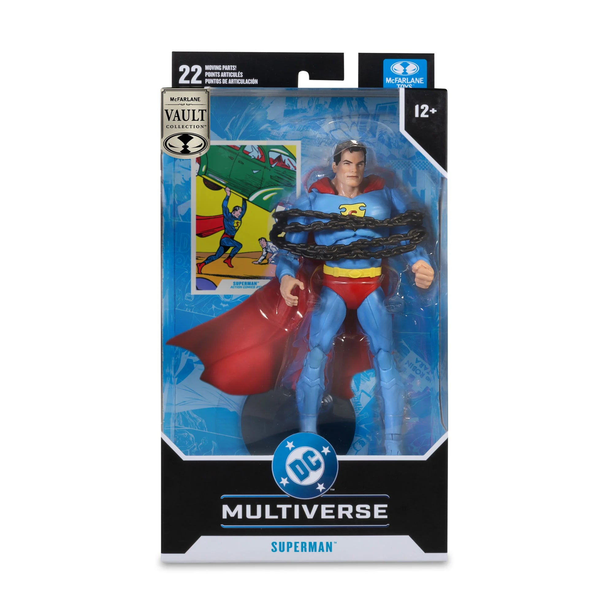 MCFARLANE VAULT COLLECTION - DC MULTIVERSE - SUPERMAN (ACTION COMICS) 7" ACTION FIGURE (Pre-Order Ships September 2026)
