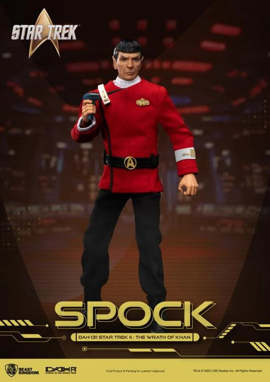 BEAST KINGDOM - Star Trek II: The Wrath of Khan Dynamic 8ction Heroes DAH-131P Spock Limited Edition Action Figure (Pre-Order Ships 1st Quarter 2026)