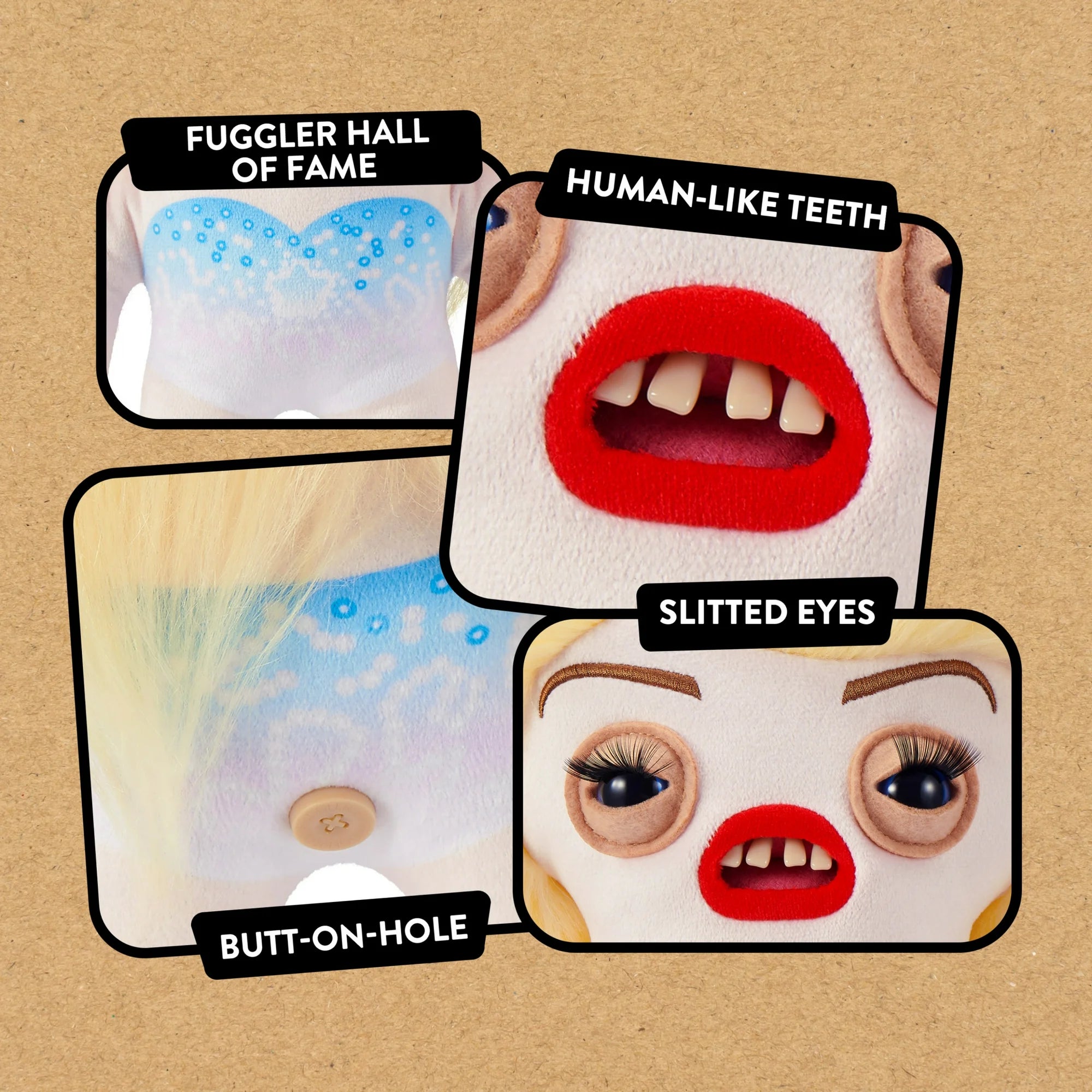 Fuggler Fugg Stars Fleeting Fartlet 9-Inch Plush Figure