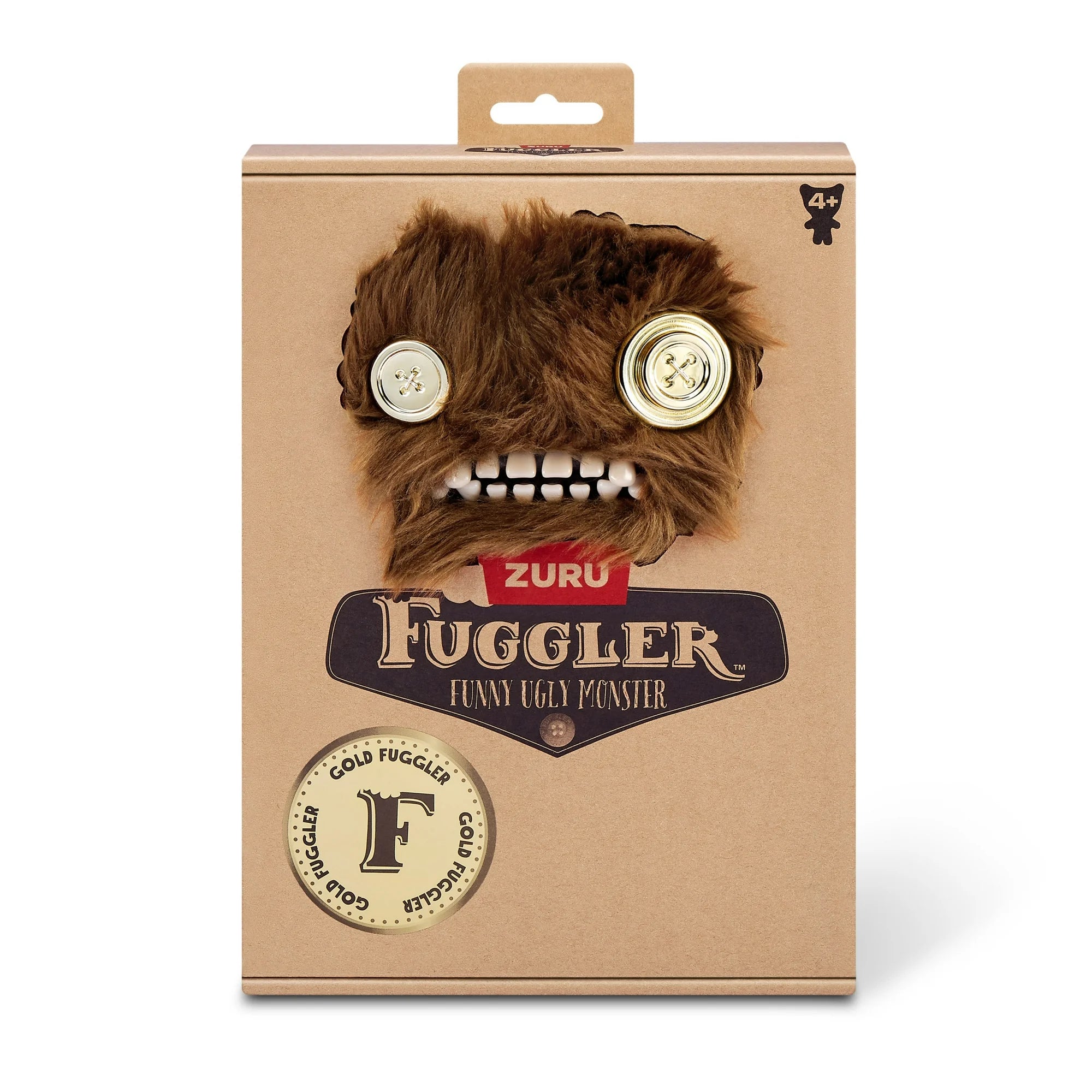 Fuggler -Gold Fuggs - Grumpy Grumps 9" Plush Figure