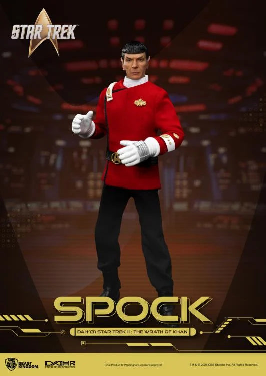 BEAST KINGDOM - Star Trek II: The Wrath of Khan Dynamic 8ction Heroes DAH-131P Spock Limited Edition Action Figure (Pre-Order Ships 1st Quarter 2026)