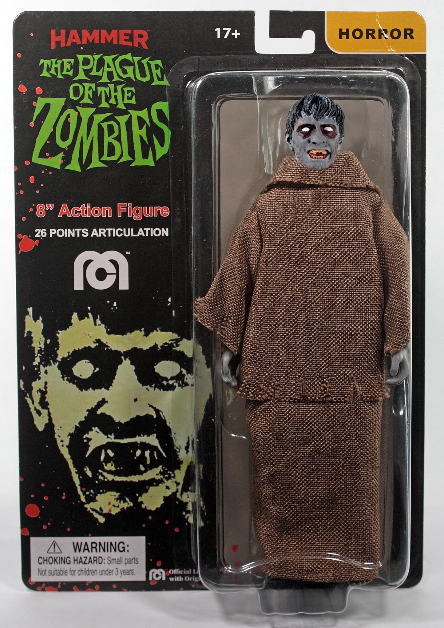 Damaged Package Mego Topps X - Horror - Hammer Plague of the Zombies 8" Action Figure