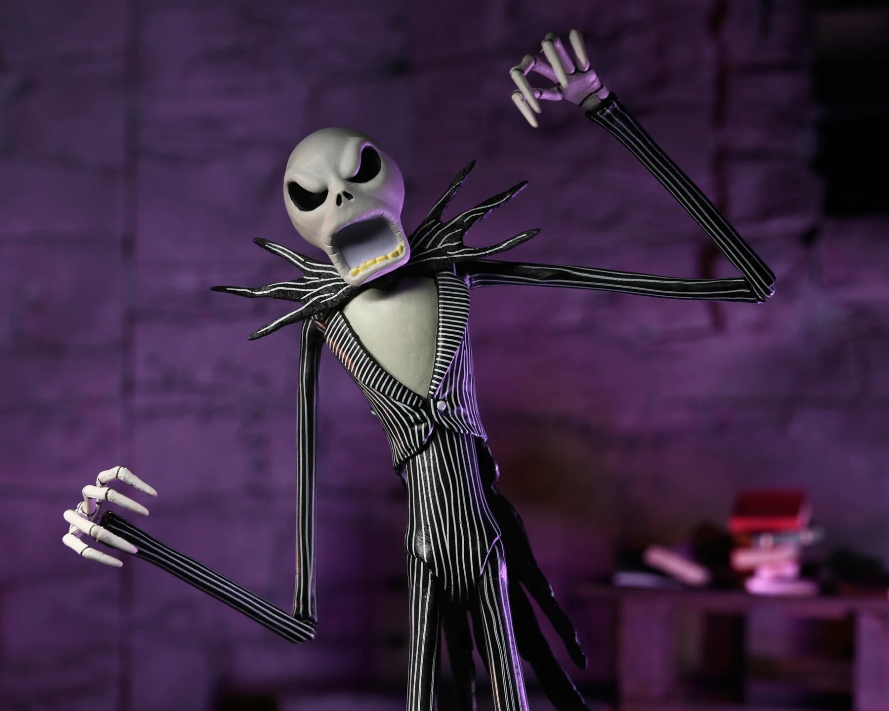 NECA - Nightmare Before Christmas - Ultimate Jack Skellington 7” Scale Action Figure (Pre-Order Ships December)