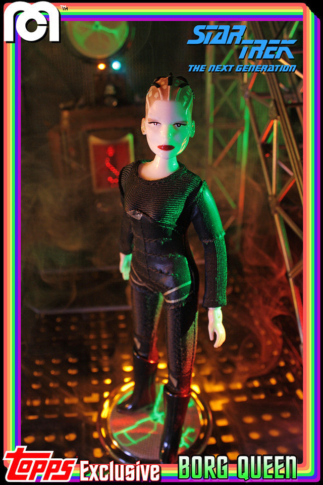 Damaged Package Mego Topps X - Star Trek - Borg Queen 8" Action Figure