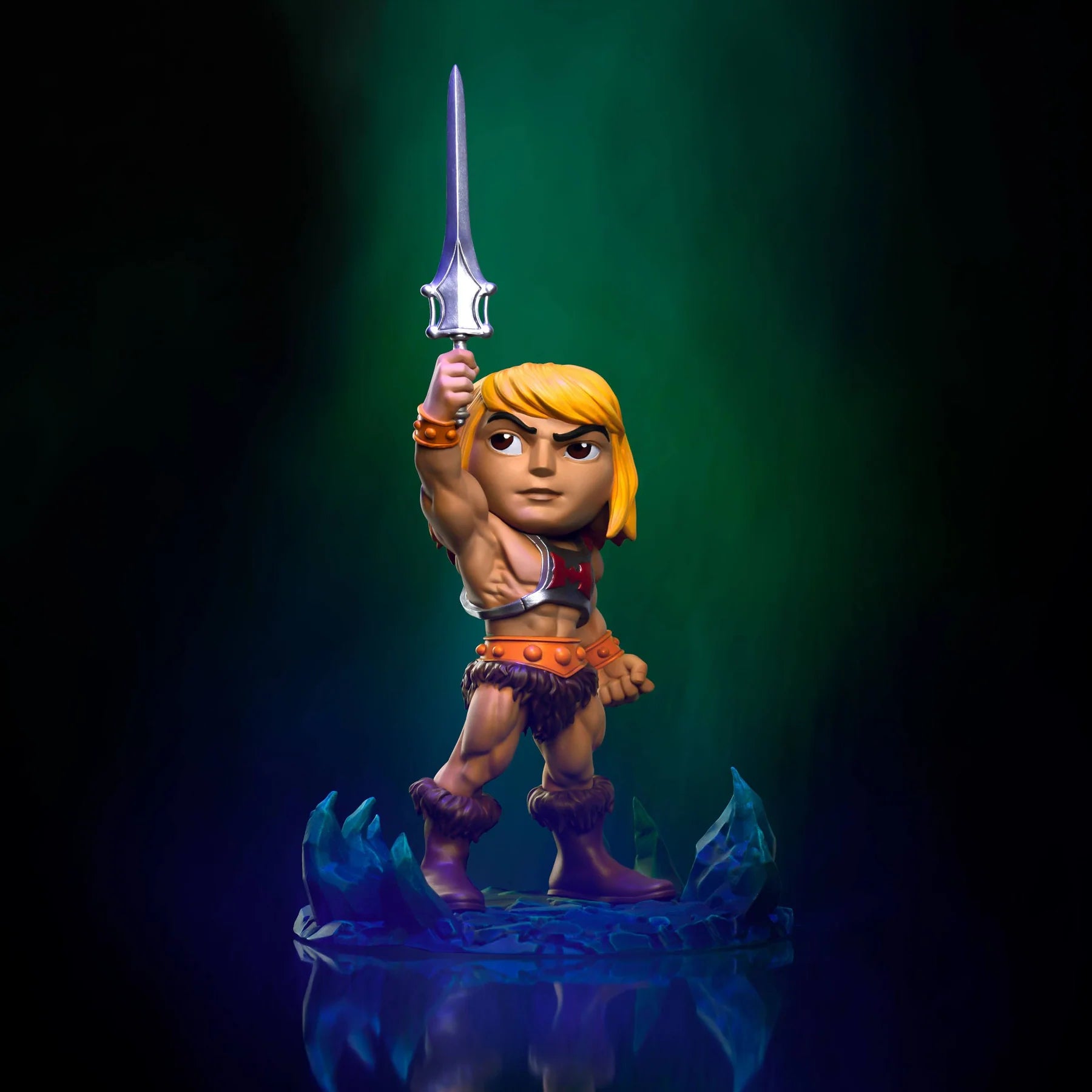 IRON STUDIOS - MASTERS OF THE UNIVERSE - MINICO HE-MAN STATUE