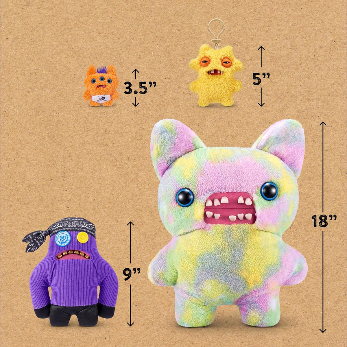 Fuggler Fugg Life Sasquoosh 9-Inch Plush Figure