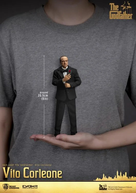 BEAST KINGDOM - The Godfather Dynamic 8ction Heroes DAH-144P Vito Corleone Action Figure (Pre-Order Ships November)