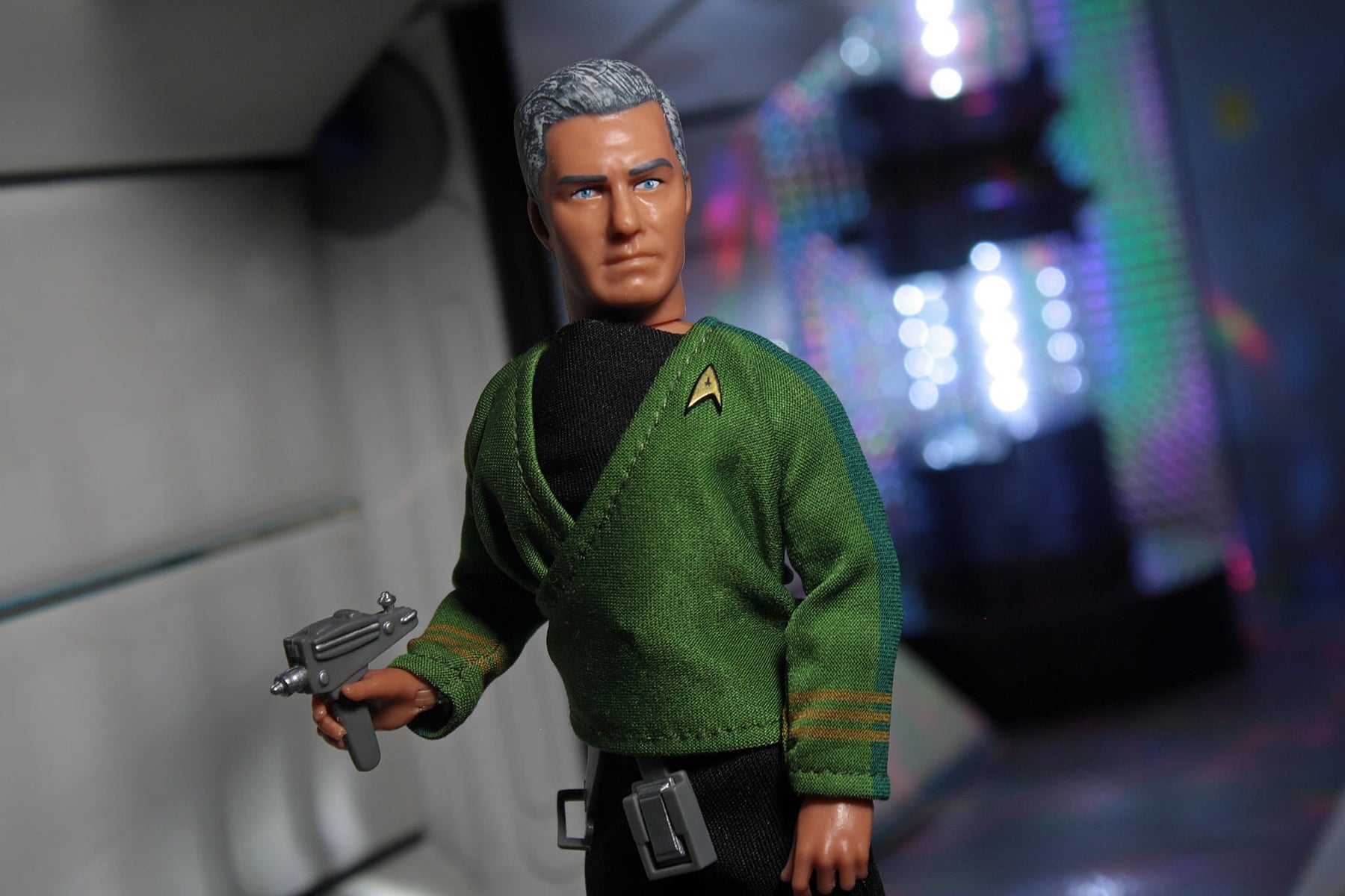 Damaged Package Mego Star Trek Wave 17 - Pike (SNW) 8" Action Figure