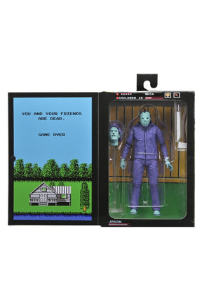 NECA - Friday the 13th - Classic Video Game Jason 7" Scale Action Figure with Theme Music Packaging (Pre-Order Ships April 2026)