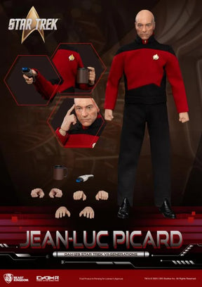 BEAST KINGDOM - Star Trek VII: Generations Dynamic 8ction Heroes DAH-129P Captain Picard Limited Edition Action Figure (Pre-Order Ships 1st Quarter 2026)