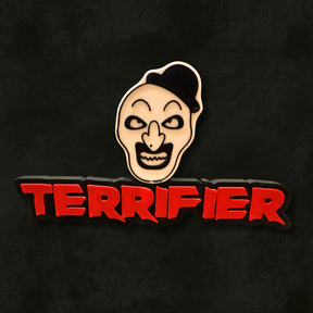 Terrifier Art the Clown 3D Printed Display Sign
