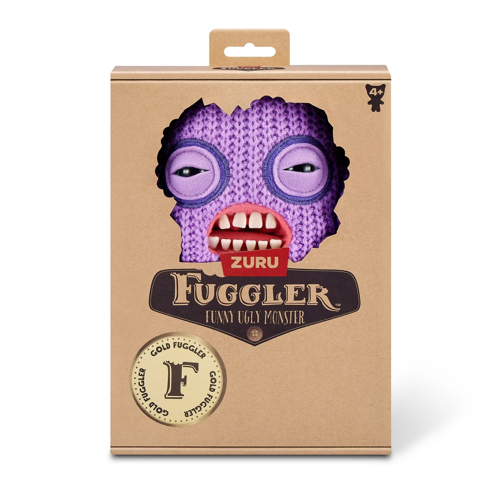 Fuggler -Gold Fuggs - Mr Needles  -  9" Plush Figure