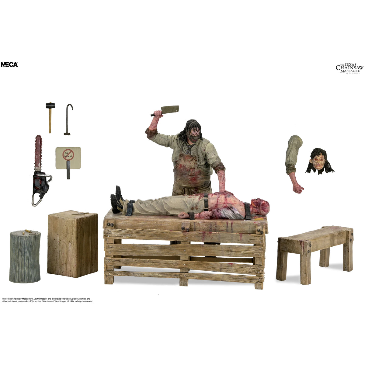 NECA - Texas Chainsaw Massacre: The Beginning - Slaughterhouse 7" Scale Action Figure Boxed Set