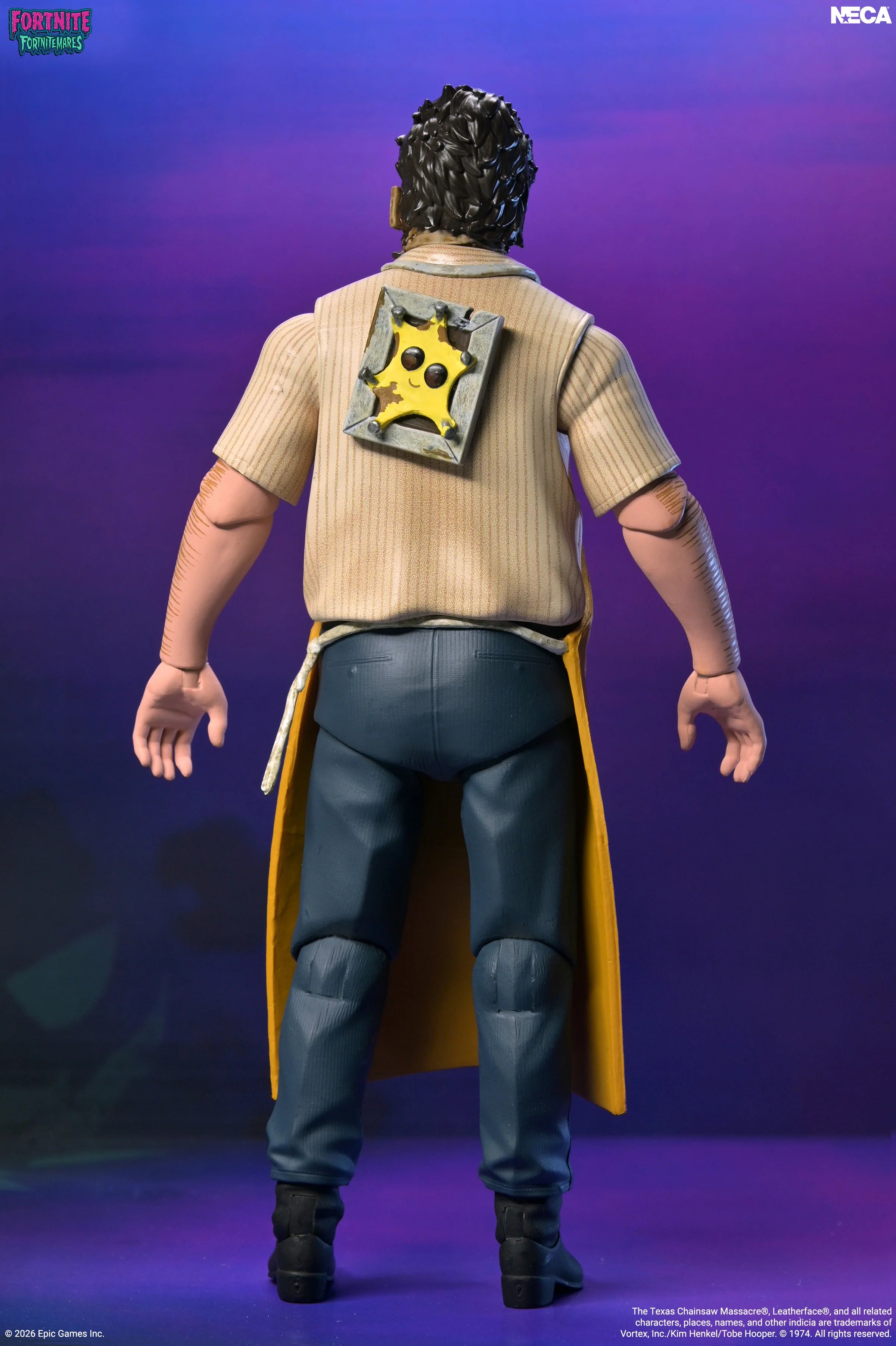 NECA - Fortnite x Texas Chainsaw Massacre - Fortnitemares Leatherface 7" Scale Action Figure (Pre-Order Ships October 2026)