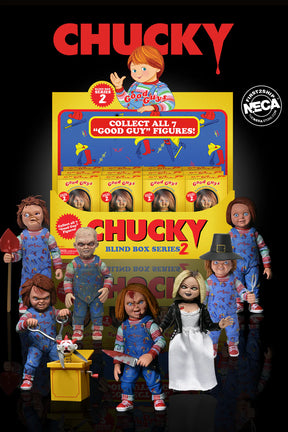 NECA - Child's Play 2 / Chucky (TV Series) "Good Guy" Random 7" Scale Action Figure Blind Box (Series 2) (Pre-Order Ships April 2026)