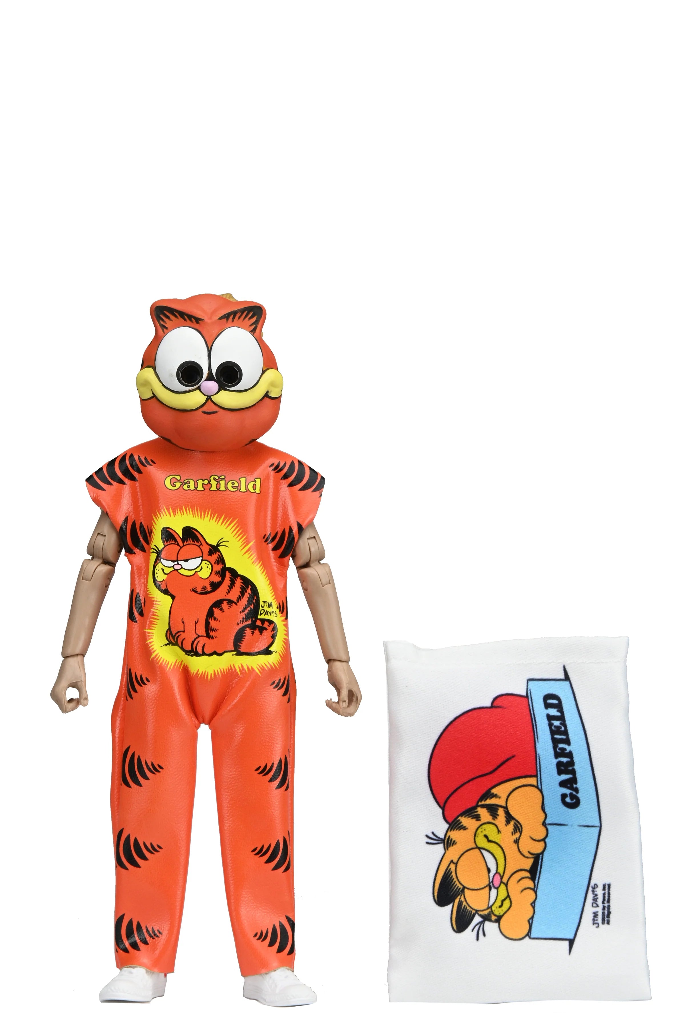 Damaged Package - NECA - Ben Cooper Costume Kids Collection (Series 8) - Garfield Clothed Action Figure