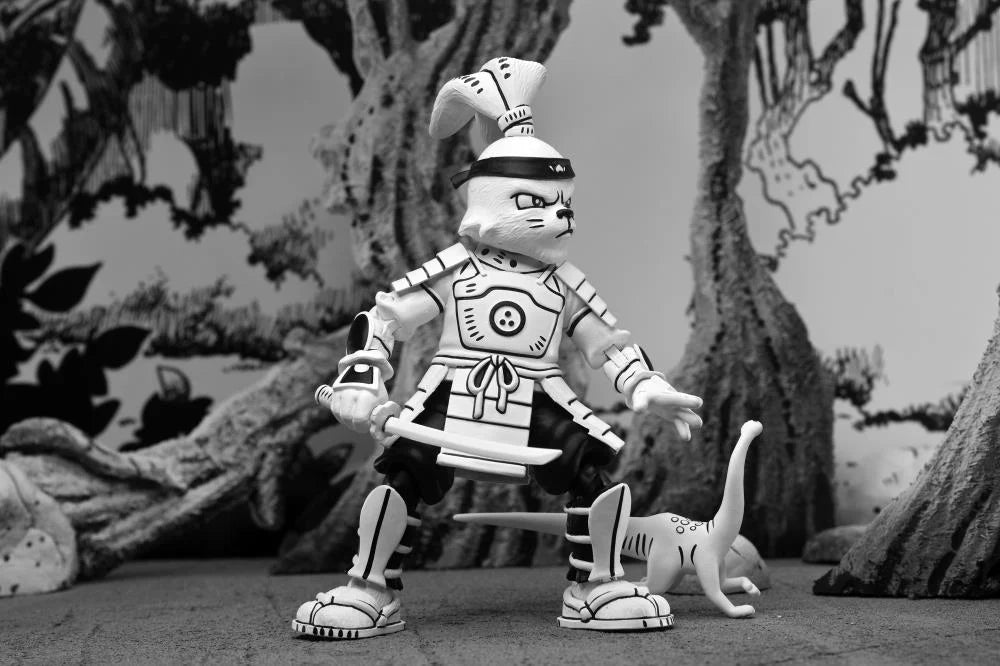 NECA - Usagi Yojimbo - Samurai Usagi Yojimbo (B&W) 7" Scale Action Figure (Pre-Order Ships August)