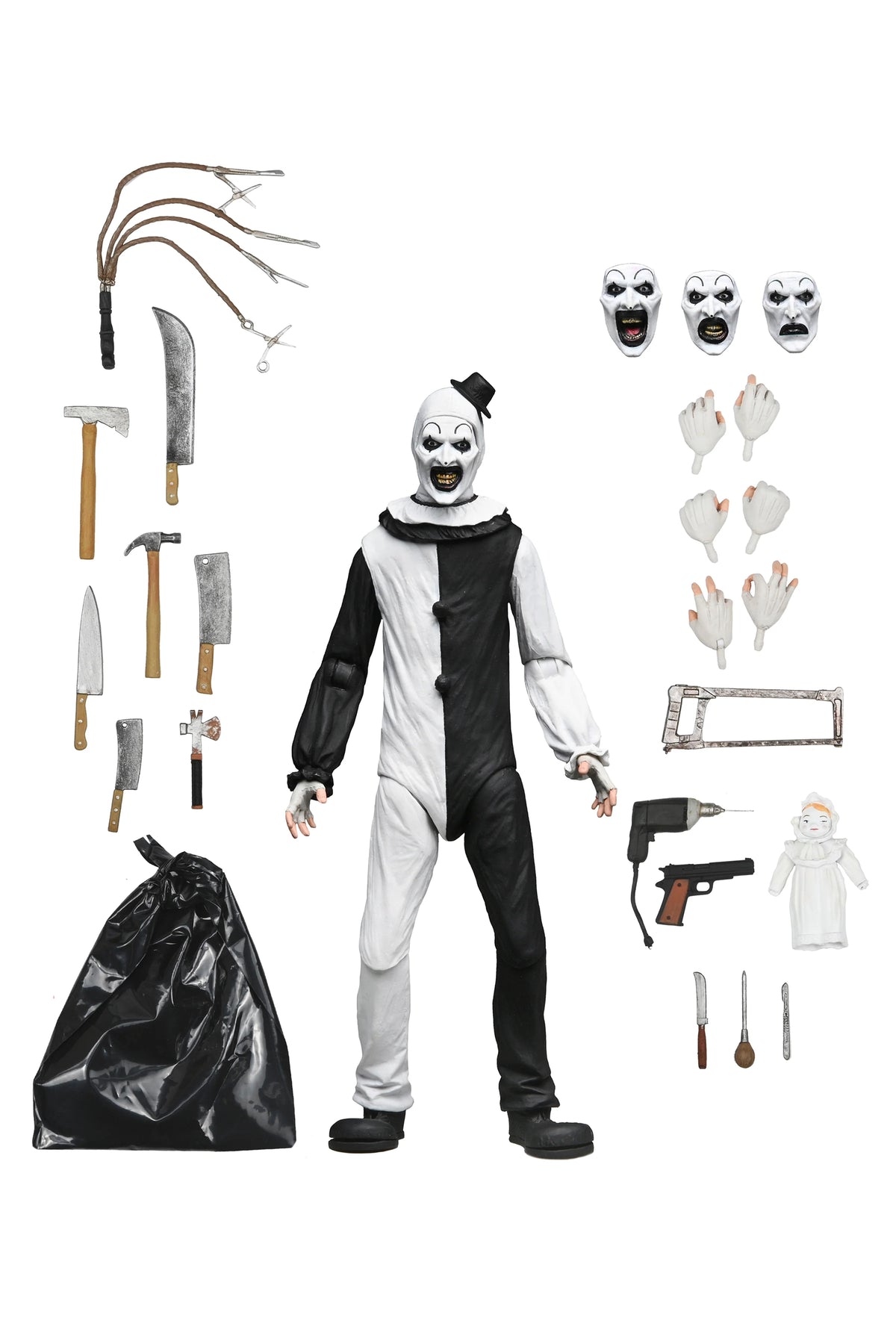 NECA - Terrifier - Ultimate Art the Clown 7" Scale Action Figure (Pre-Order Ships October 2025)