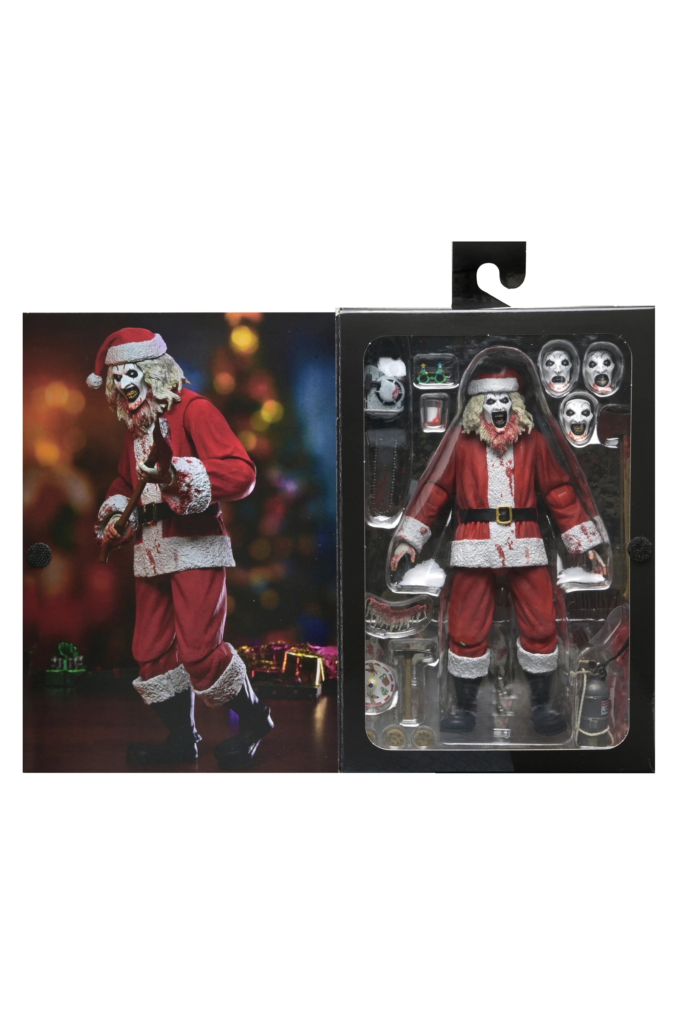 NECA - Terrifier 3 - Ultimate Art the Clown (Bloody Santa Suit) 7" Scale Action Figure (Pre-Order Ships October)