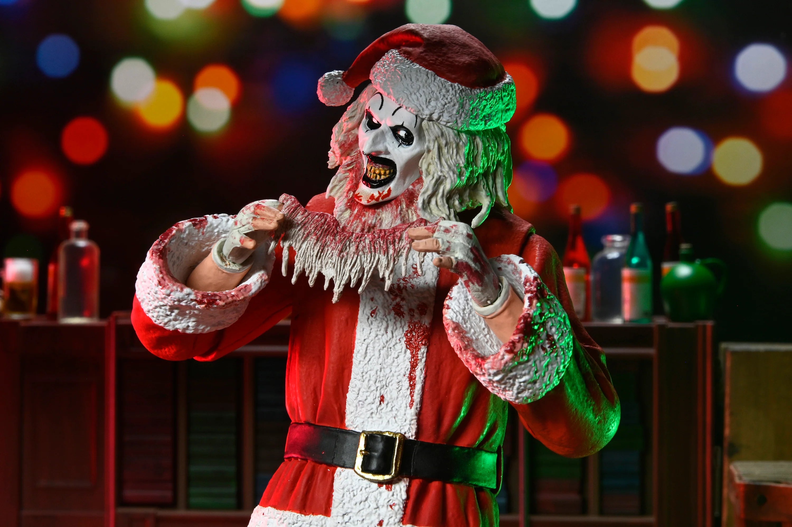 NECA - Terrifier 3 - Ultimate Art the Clown (Bloody Santa Suit) 7" Scale Action Figure (Pre-Order Ships October)