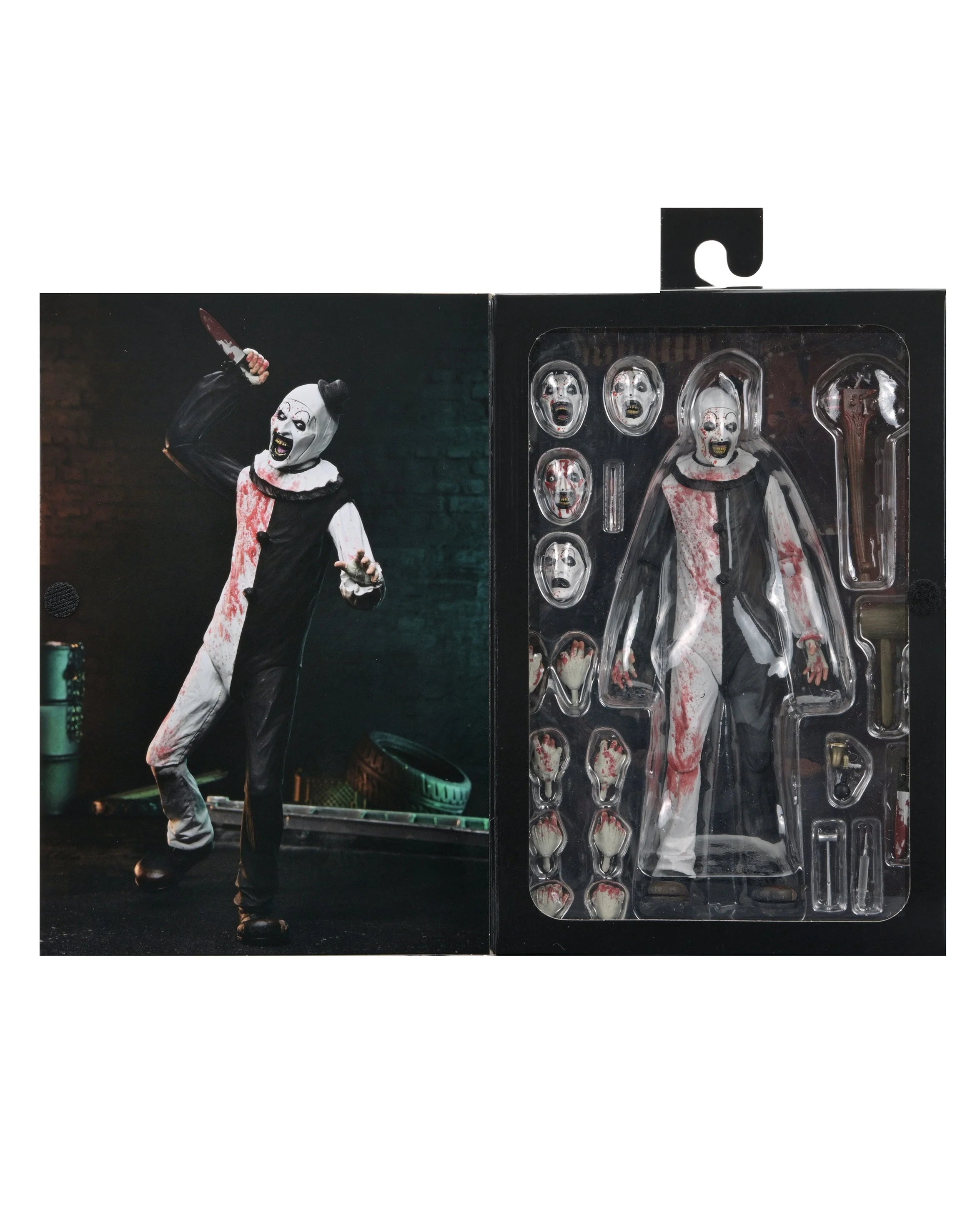 NECA - Terrifier - Ultimate Art the Clown (Blood Splattered) 7" Scale Action Figure