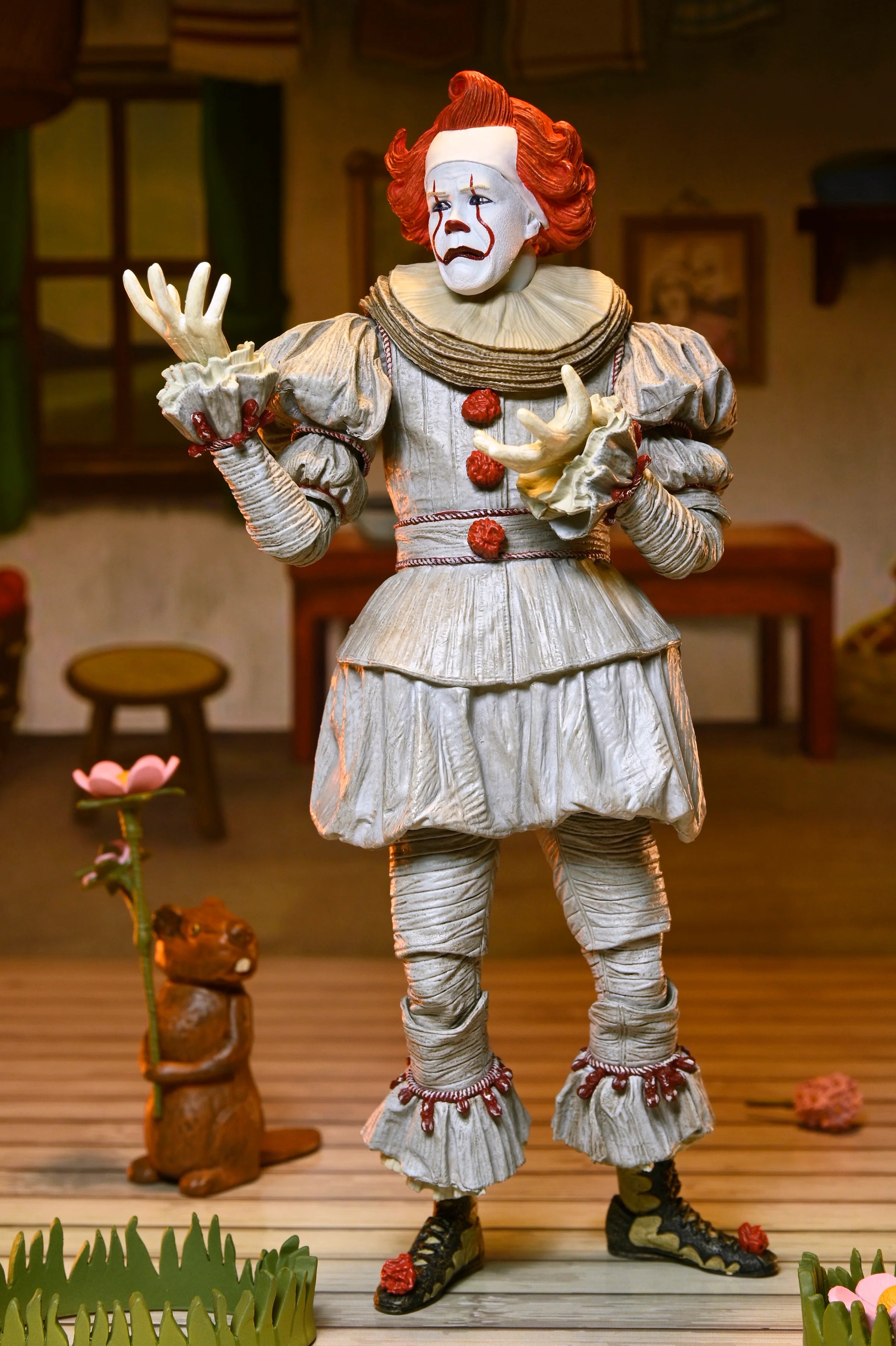 NECA - IT: Welcome to Derry - Ultimate Bob Gray as Pennywise 7" Scale Action Figure (Pre-Order Ships April 2026)