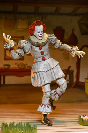 NECA - IT: Welcome to Derry - Ultimate Bob Gray as Pennywise 7" Scale Action Figure (Pre-Order Ships April 2026)