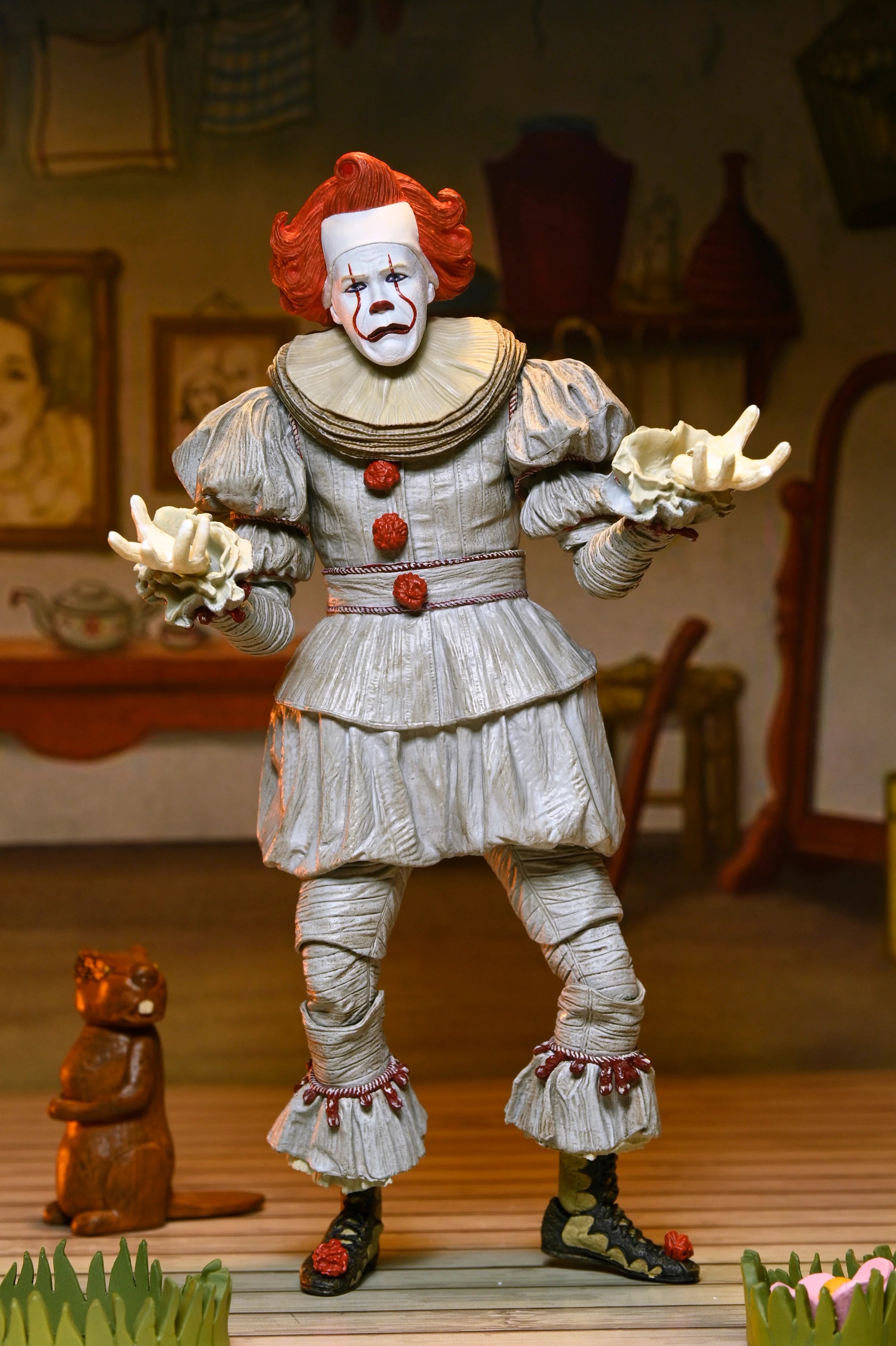 NECA - IT: Welcome to Derry - Ultimate Bob Gray as Pennywise 7" Scale Action Figure (Pre-Order Ships April 2026)