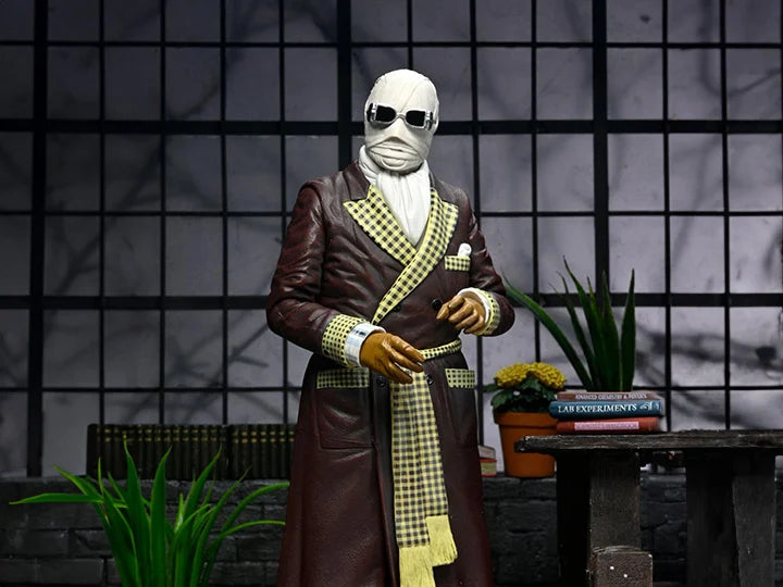 NECA - Universal Monsters - Ultimate Invisible Man "Kemp House" (Color) Action Figure (Pre-Order Ships December)