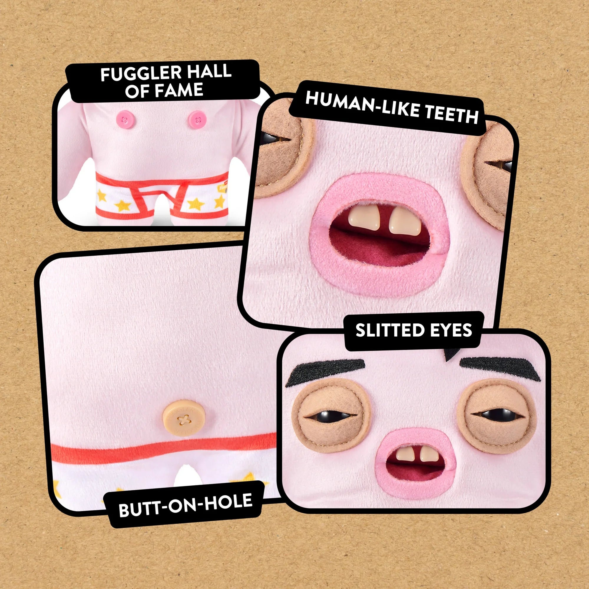 Fuggler Fugg Stars Greazee 9-Inch Plush Figure