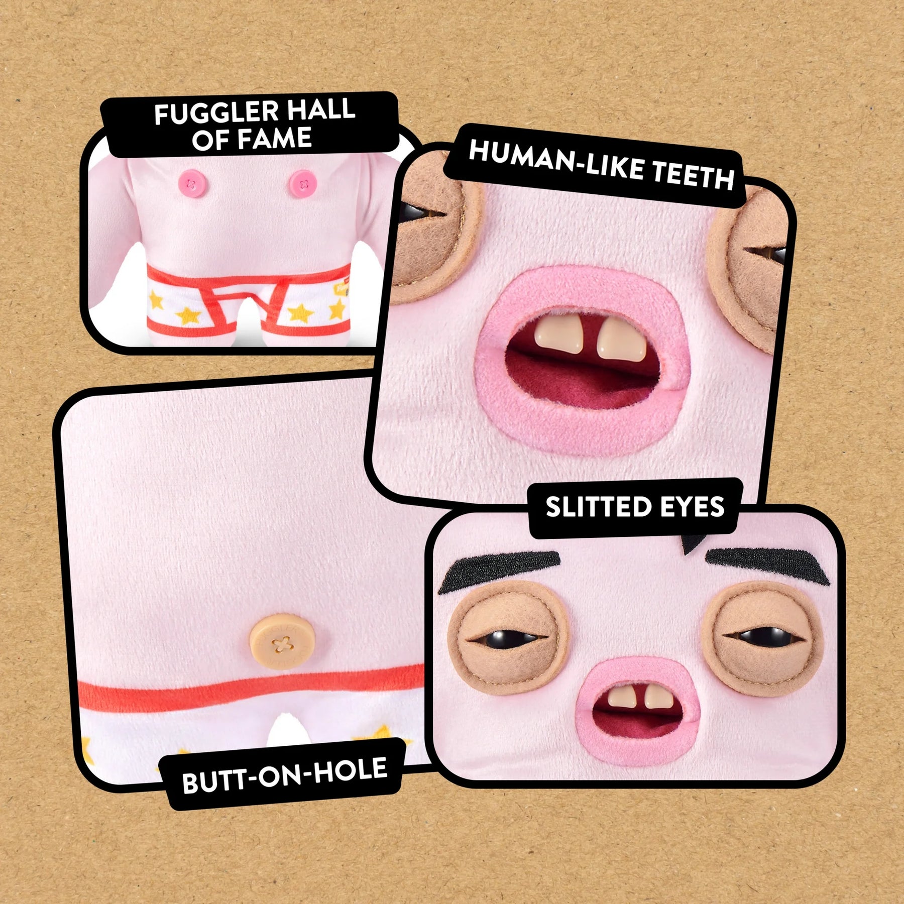 Fuggler Fugg Stars Greazee 9-Inch Plush Figure