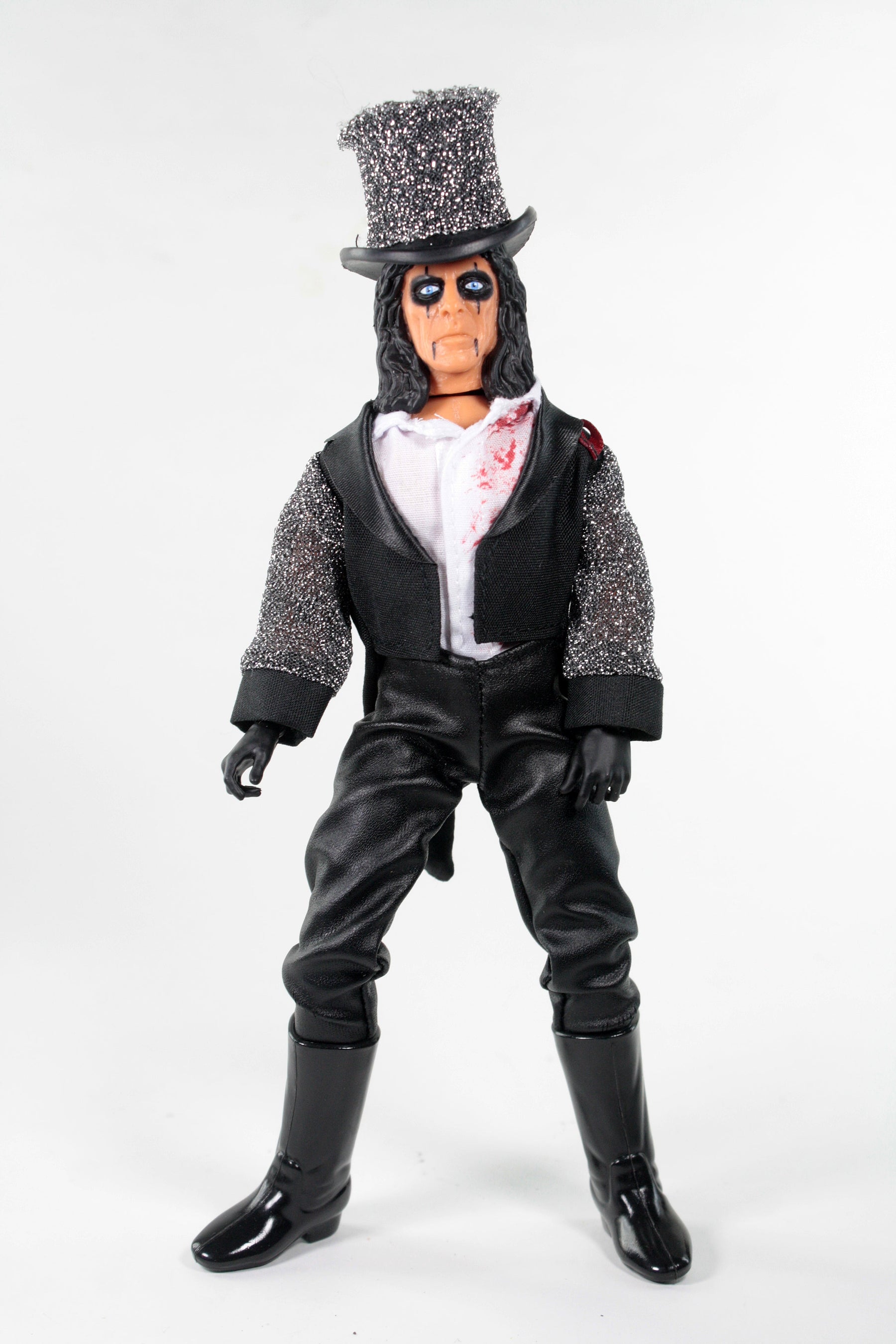 Damaged Package Mego Music Wave 18 - Alice Cooper - "Welcome to My Nightmare" 8" Action Figure (Re-Release of Wave 17 Version)