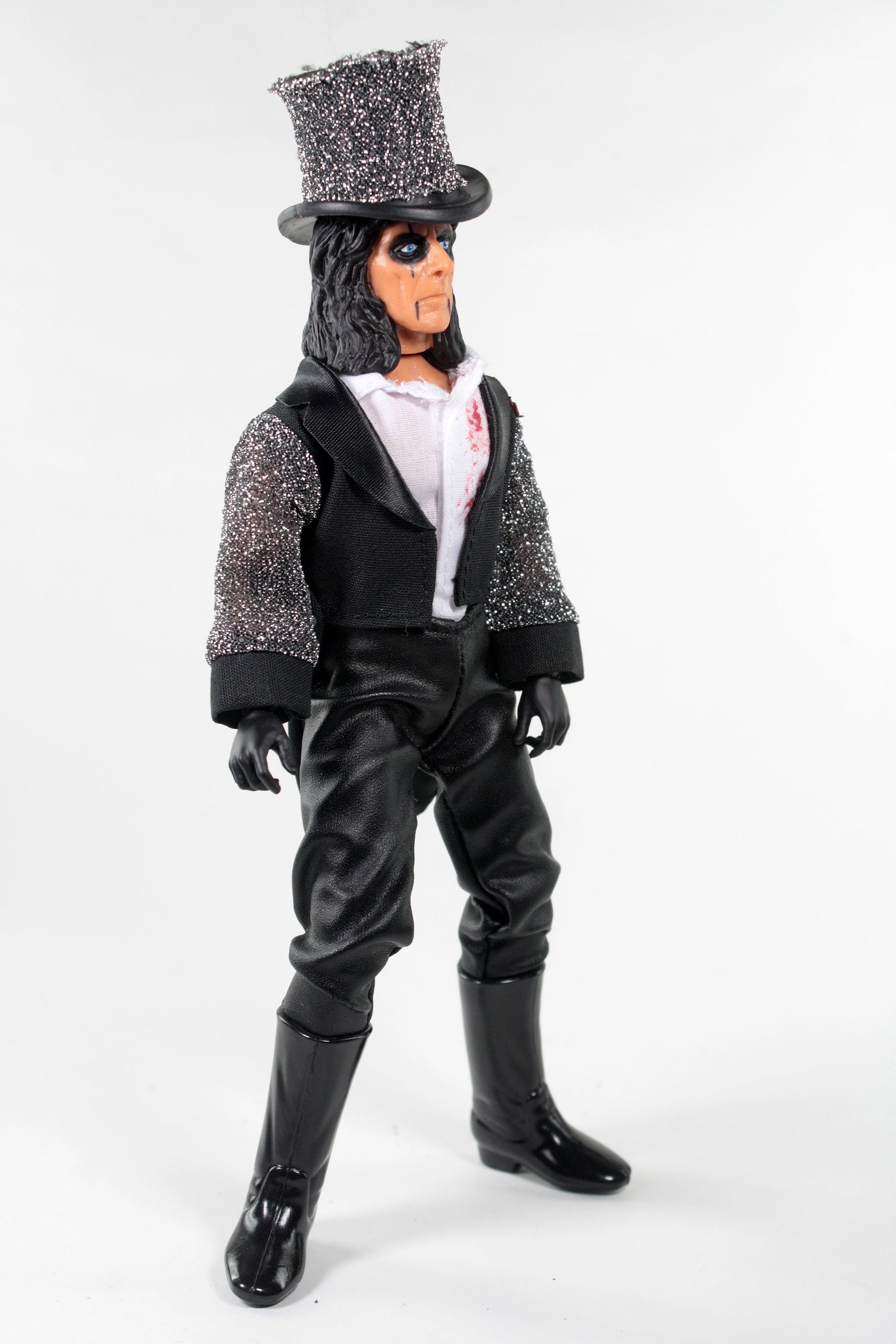 Damaged Package Mego Music Wave 18 - Alice Cooper - "Welcome to My Nightmare" 8" Action Figure (Re-Release of Wave 17 Version)