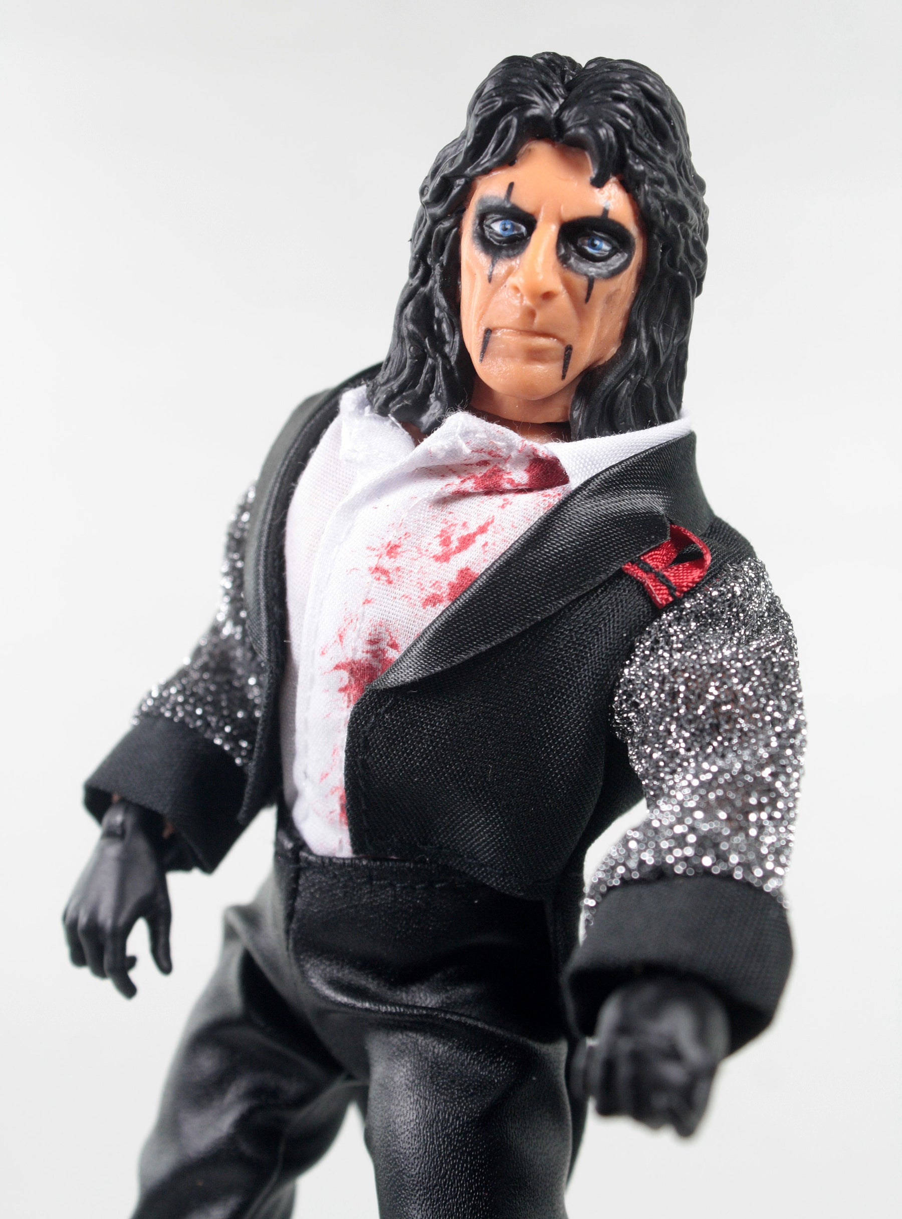 Damaged Package Mego Music Wave 18 - Alice Cooper - "Welcome to My Nightmare" 8" Action Figure (Re-Release of Wave 17 Version)