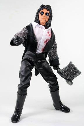 Damaged Package Mego Music Wave 18 - Alice Cooper - "Welcome to My Nightmare" 8" Action Figure (Re-Release of Wave 17 Version)