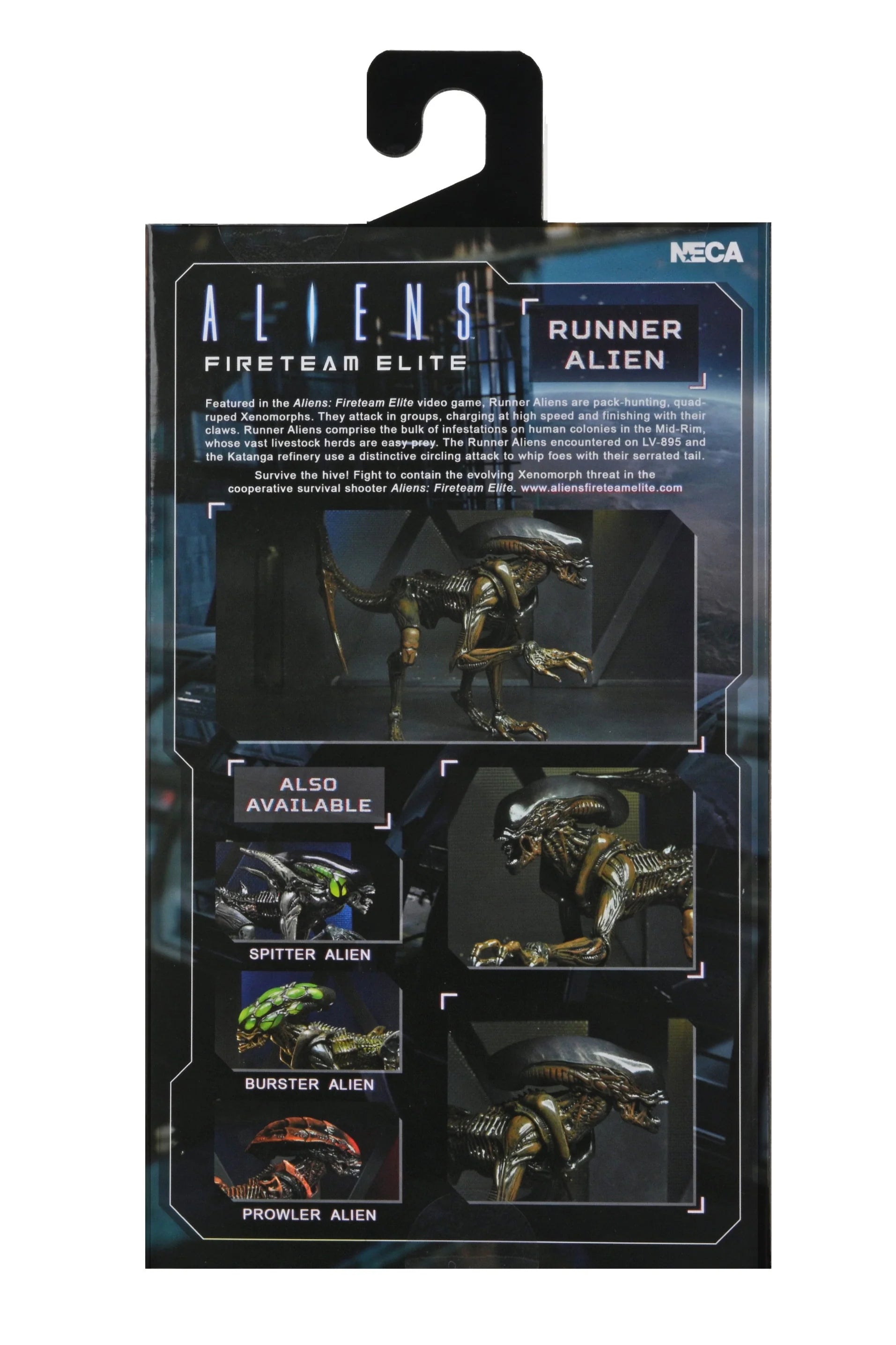 NECA - Aliens: Fireteam Elite - Ultimate Runner Alien 7" Scale Action Figure
