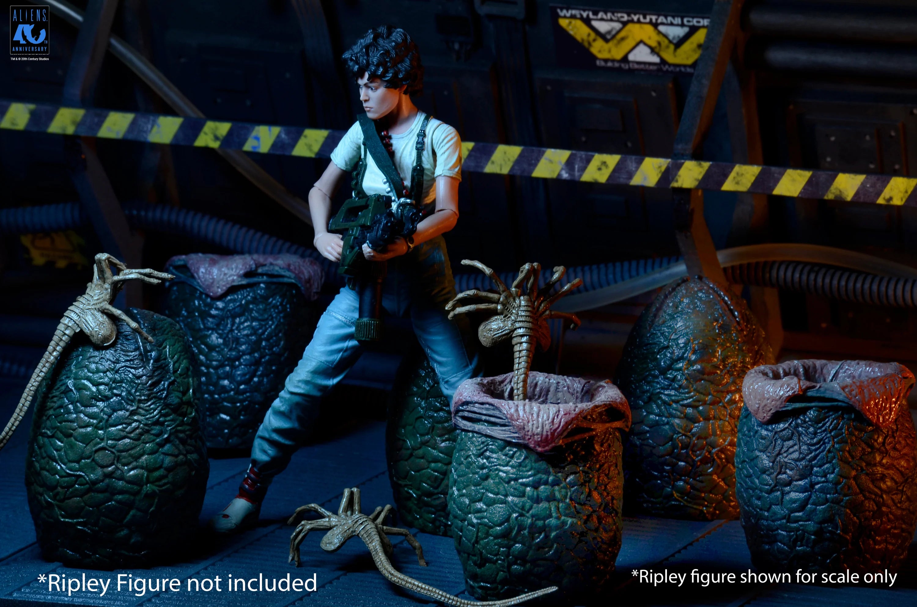 NECA - Aliens: 40th Anniversary Carton of Alien Eggs Accessory 6-Pack (Pre-Order Ships September 2026)