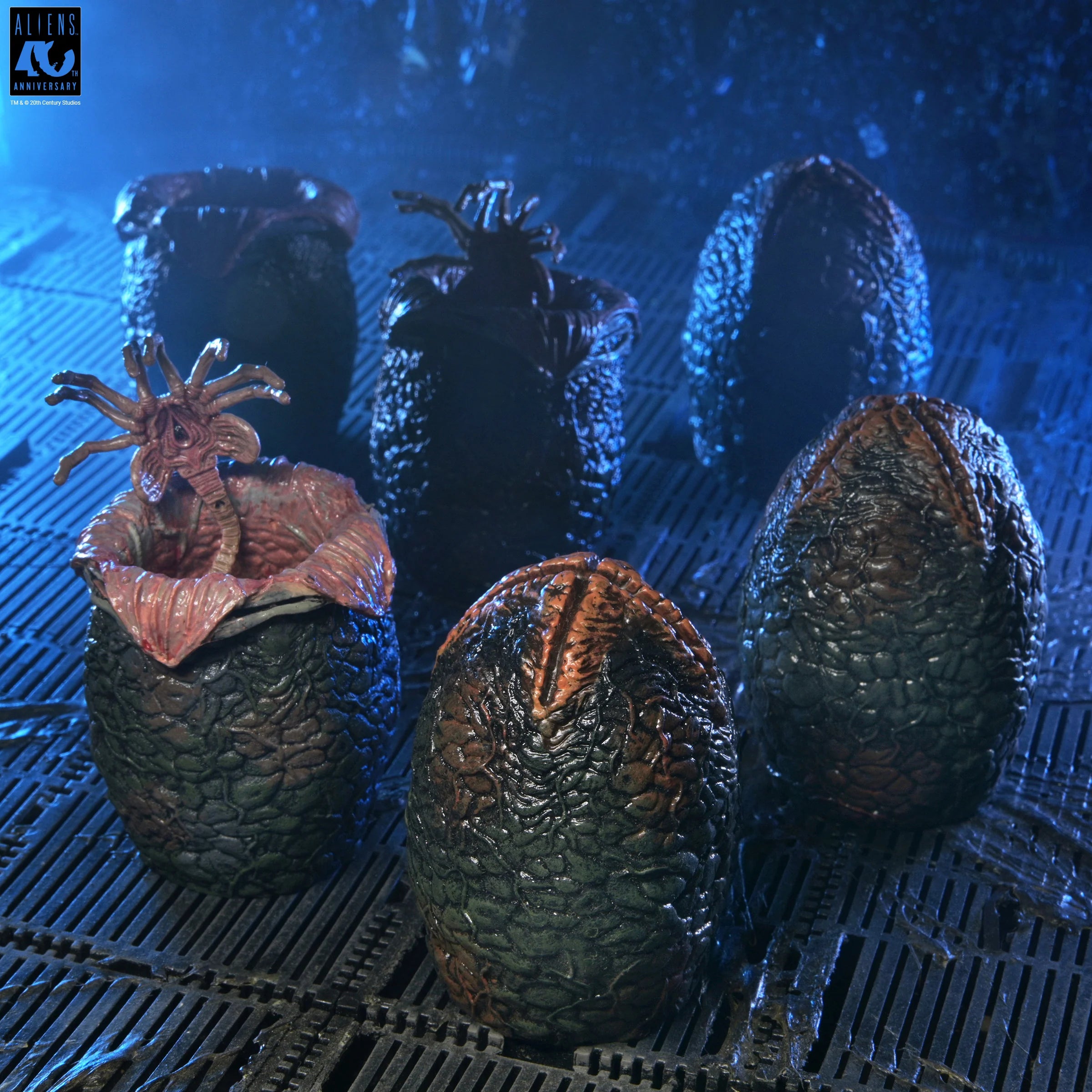 NECA - Aliens: 40th Anniversary Carton of Alien Eggs Accessory 6-Pack (Pre-Order Ships September 2026)