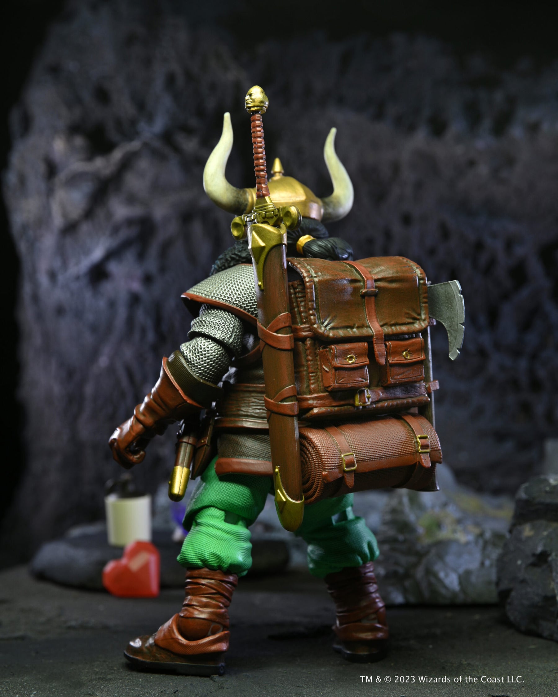 NECA - Dungeons & Dragons - Ultimate Elkhorn the Good Dwarf Fighter 7" Action Figure