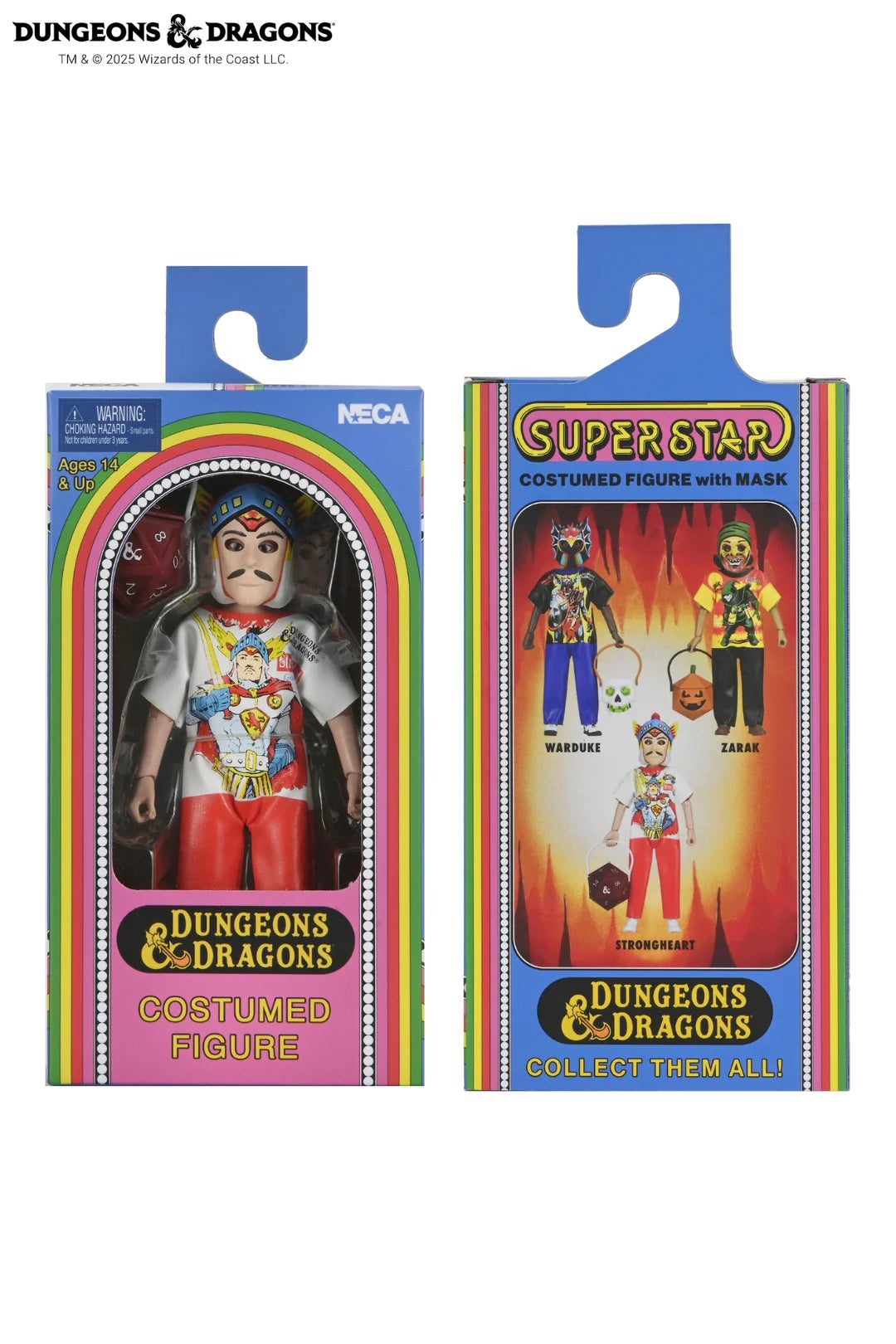 NECA - Ben Cooper Costume Kids Collection - Dungeons & Dragons Clothed Action Figure Set of 3