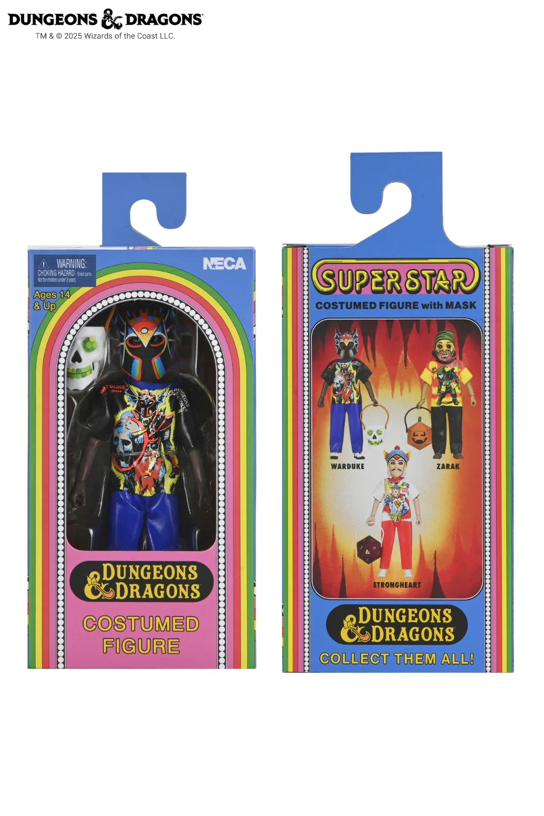 NECA - Ben Cooper Costume Kids Collection - Dungeons & Dragons Clothed Action Figure Set of 3