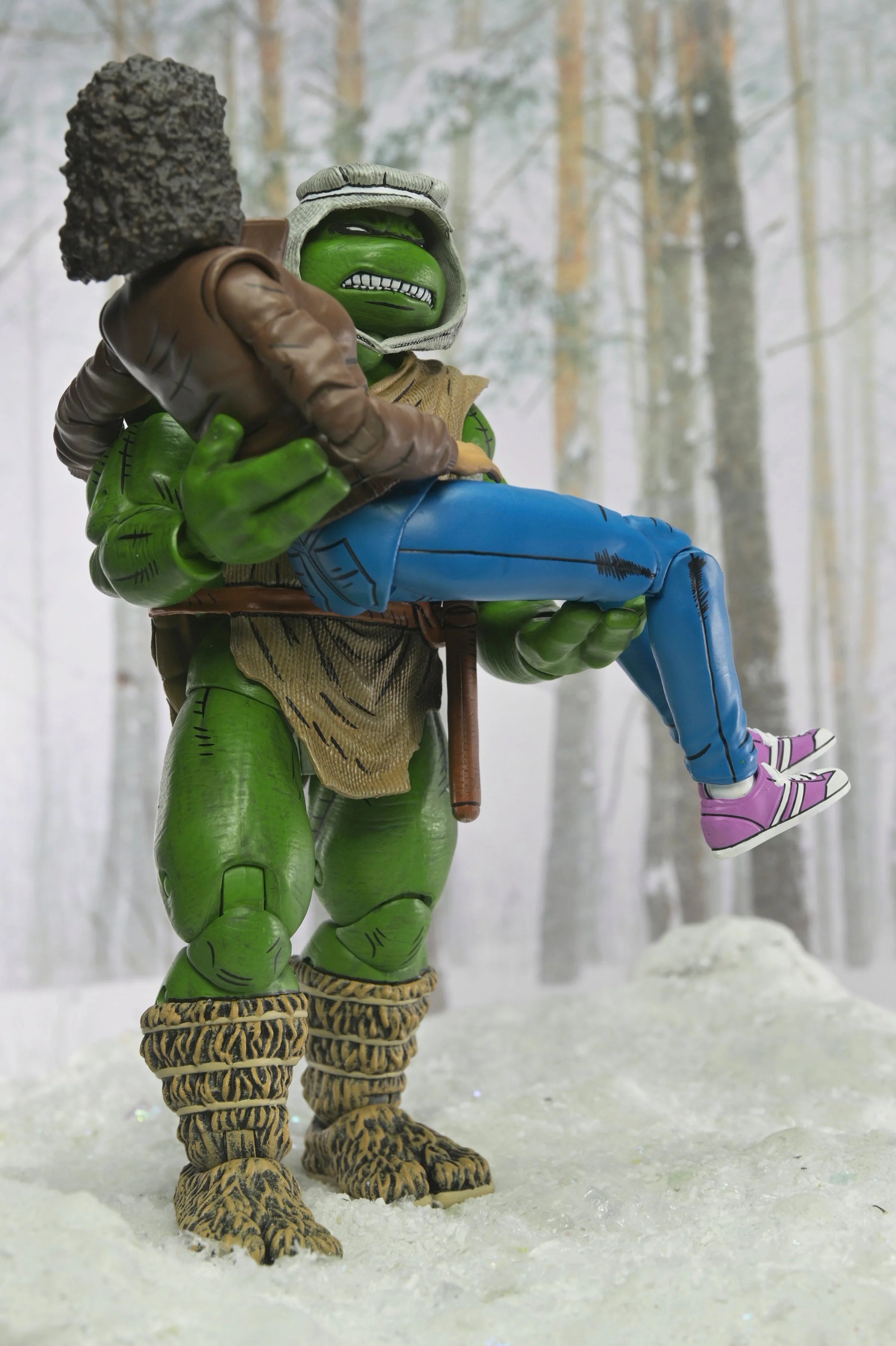 NECA - TMNT: Mirage Comics - Hunter Leonardo 7" Scale Action Figure