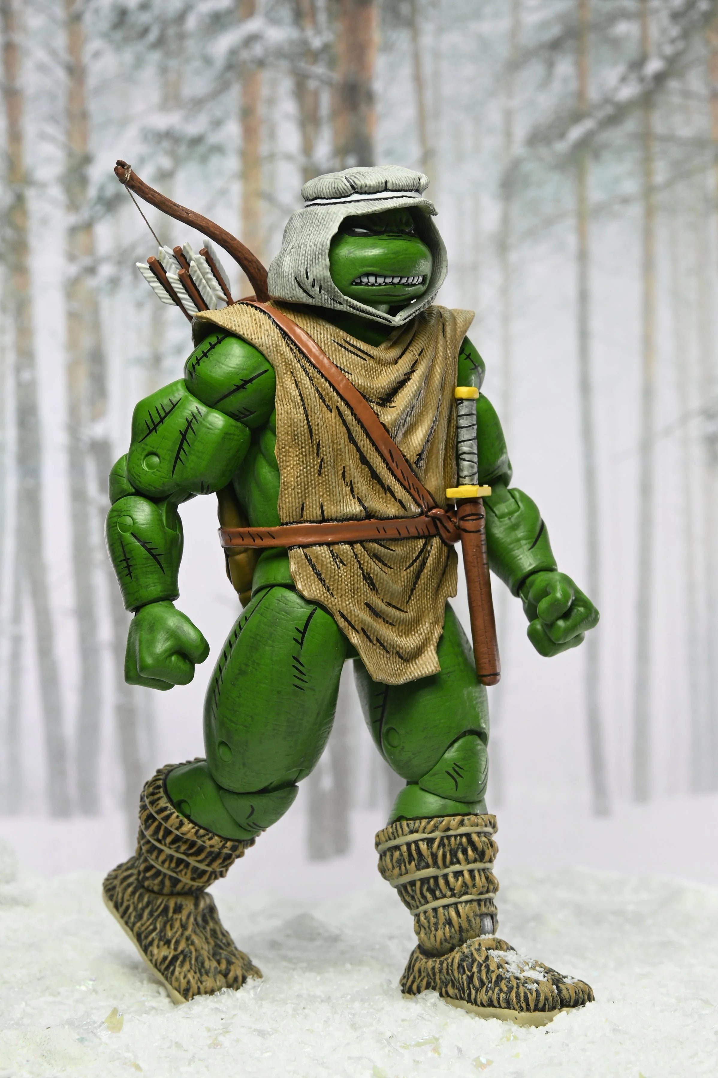 NECA - TMNT: Mirage Comics - Hunter Leonardo 7" Scale Action Figure