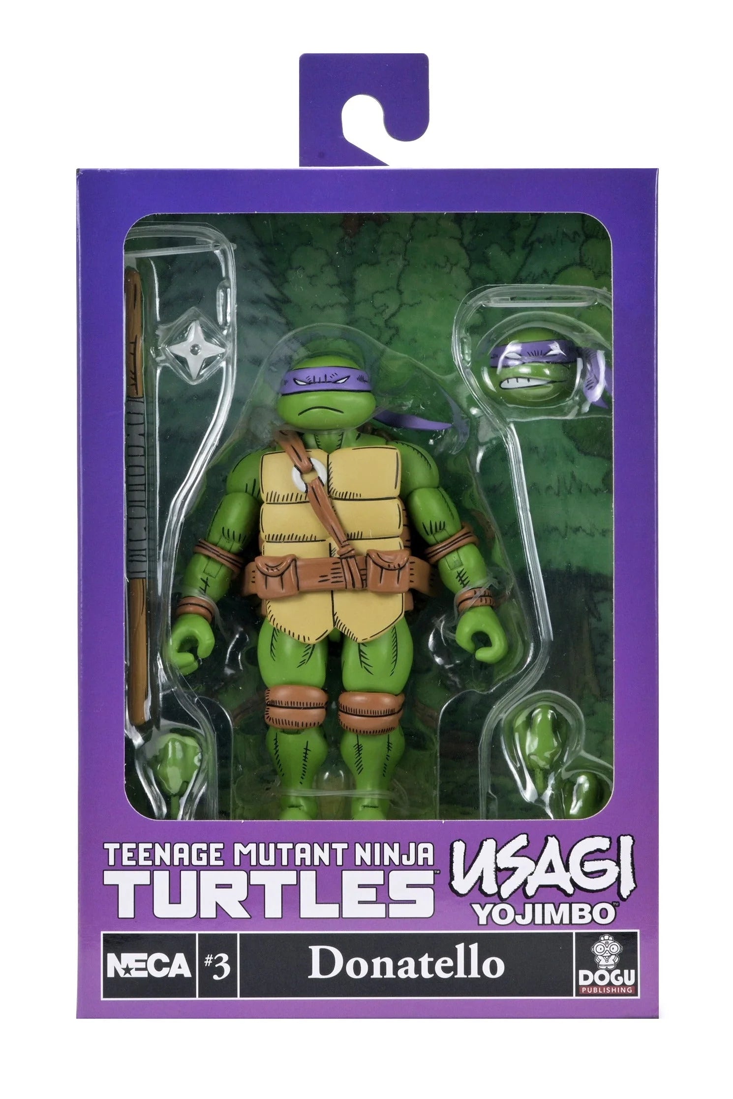 NECA - TMNT X Usagi Yojimbo - Ultimate Donatello 7" Scale Action Figure