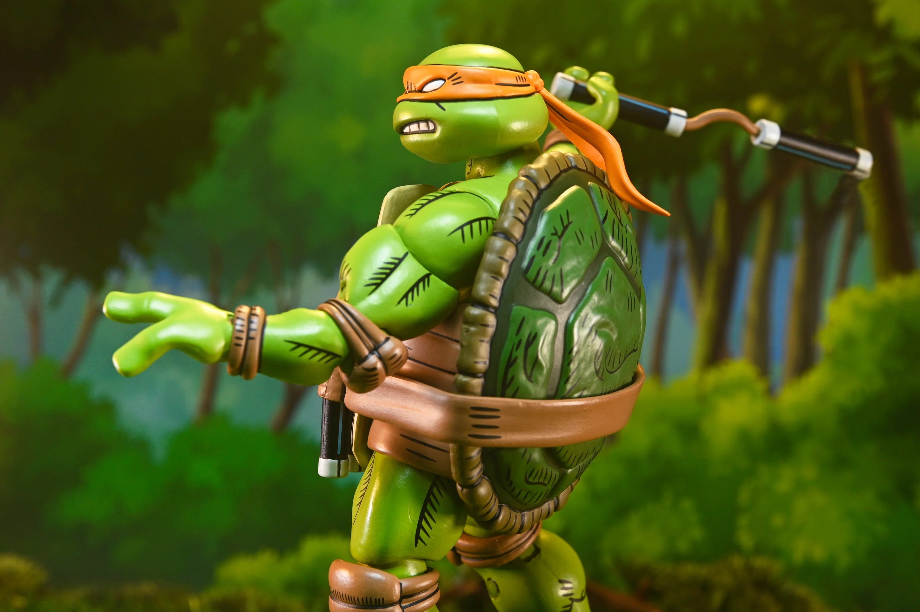 NECA - TMNT X Usagi Yojimbo - Ultimate Michelangelo 7" Scale Action Figure